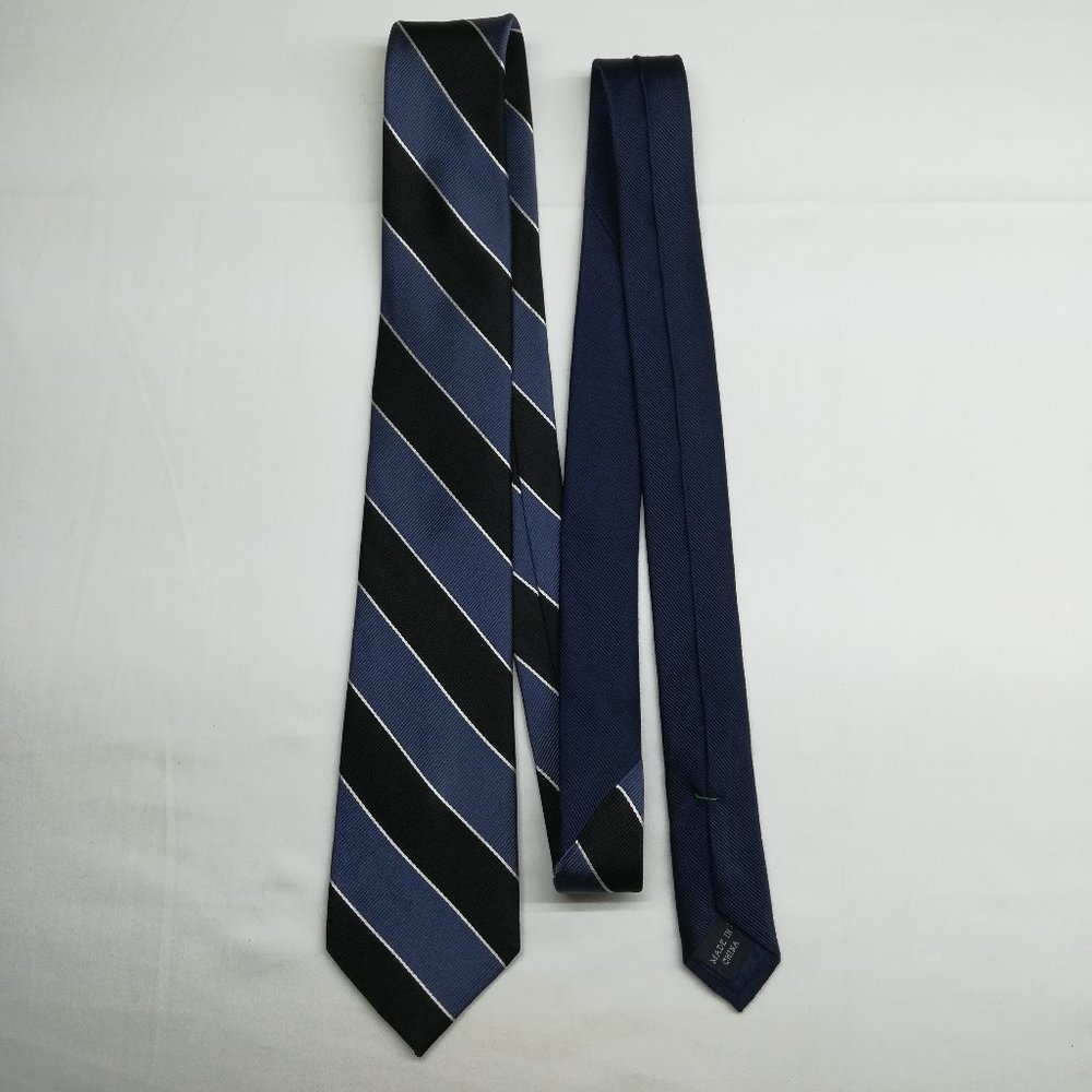 Tommy Hilfiger Striped Silk Tie 60in Long